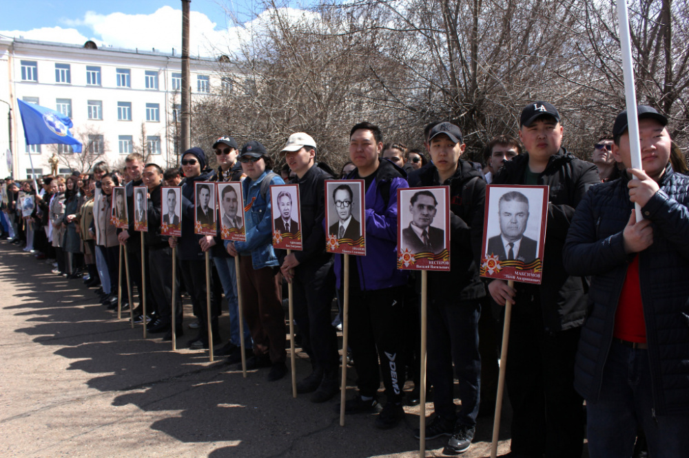 В БГСХА состоялся торжественный митинг, посвящённый Дню Победы