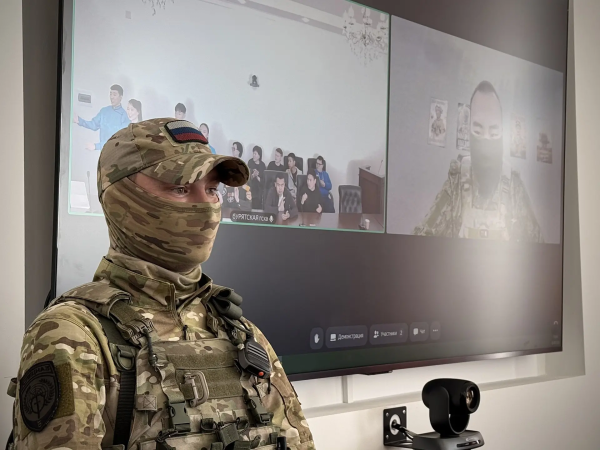 В Бурятской ГСХА прошел телемост «Для меня честь - служить Родине!»