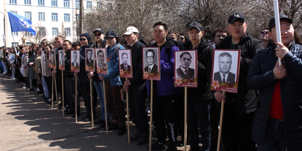 В БГСХА состоялся торжественный митинг, посвящённый Дню Победы