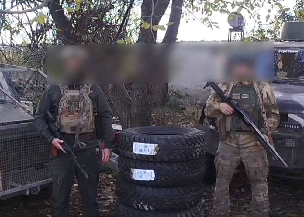 Студенты и преподаватели Агротехнического колледжа передали комплект колёс для нужд СВО