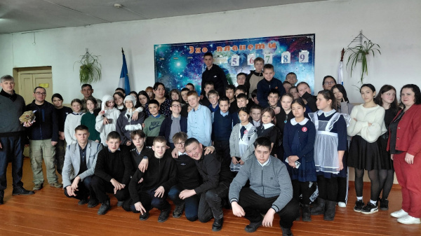 Казачья молодёжь Бурятской ГСХА продолжает выезды в районные школы