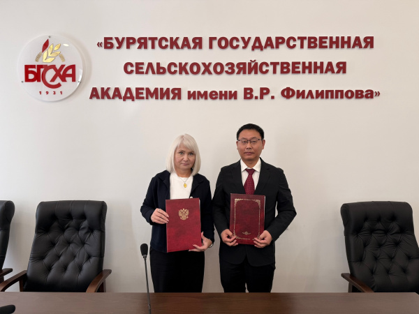 Бурятская ГСХА и Силин-Гольский профессиональный колледж подписали меморандум о сотрудничестве